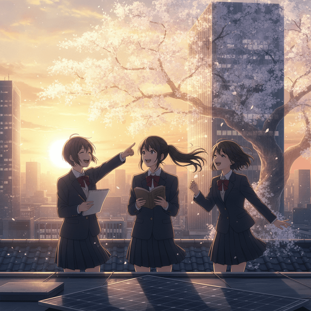 アニメ 女子高生 成長 青春 おすすめ:内面を深く掘り下げた傑作ガイド