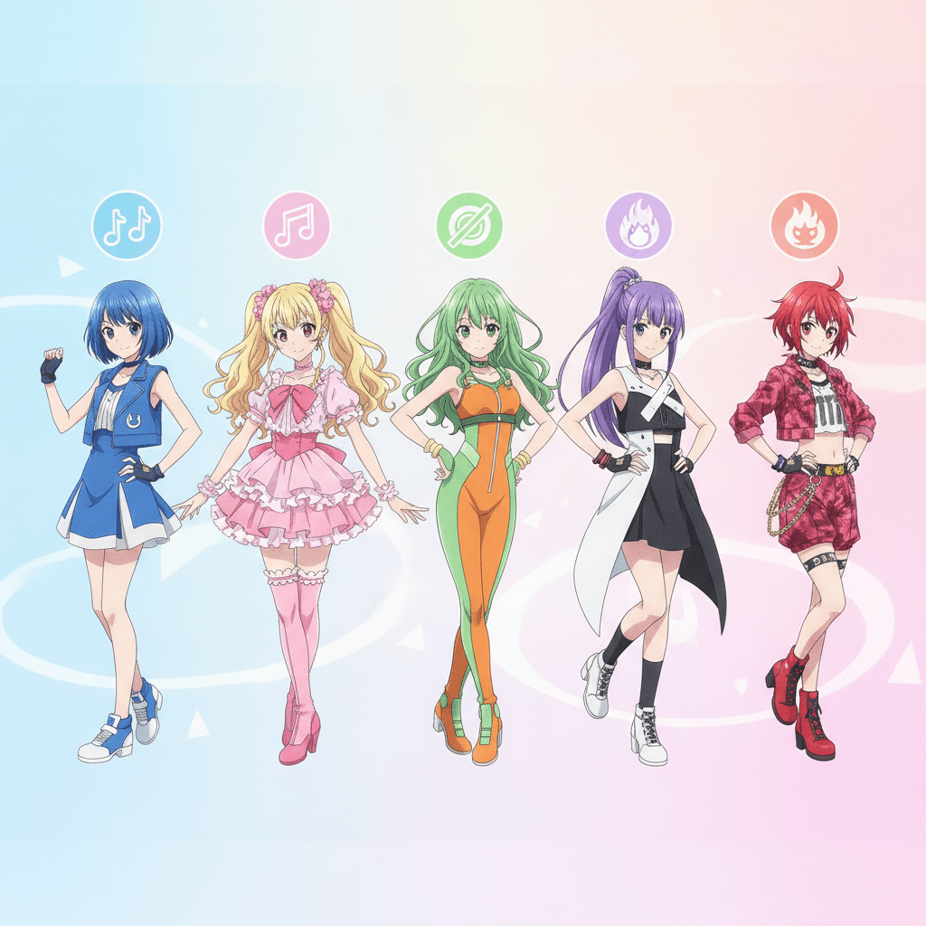 「ポッピンQ」登場人物徹底紹介:ダンスが紡ぐ真の自己と青春の軌跡